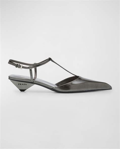 prada t-strap pumps|prada pumps and ballerinas.